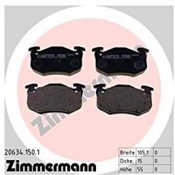 ZIMMERMANN 20634.150.1 Pastilhas de Freio