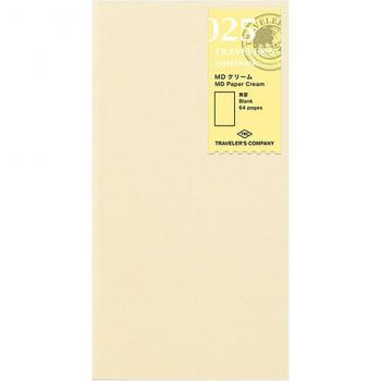 Papier MD Crème 025 pour Carnet de Voyage