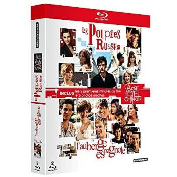 Coffret Double : L'Auberge Espagnole & Les Poupées Russes (Blu‑Ray)