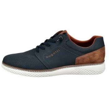 BUGATTI DENIM Schnürer sportiv – blau – Herren – Größe 42,0