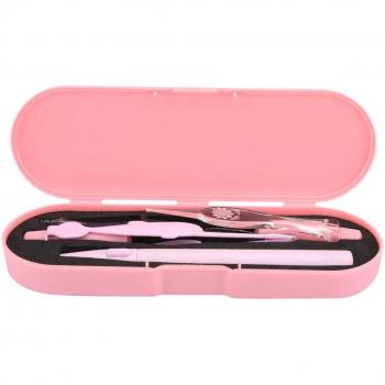 Kids Ear Care Set of 3 with Soft Earwax Removal Tools and LED Light