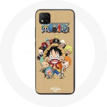 Xiaomi Redmi 9C Hoesje One Piece Manga Strohoed Piraten
