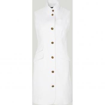 Rag & bone Slade Linen-Blend Mini Dress for Women