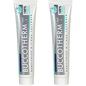 Buccotherm Pasta Blanqueadora Bio para Dientes, 2 Unidades de 75 ml