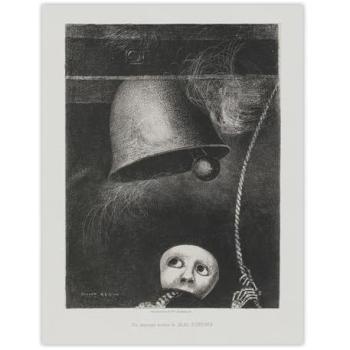 Grey Redon “The Funeral Knell” Vintage Wall Poster (24 × 32)