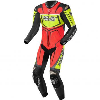 Tuta da Corsa Arlen Ness Alcarras 58 Nero Rosso Giallo