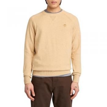 Pull Timberland Homme Raglan – Teinte Jaune – Taille Extra Large