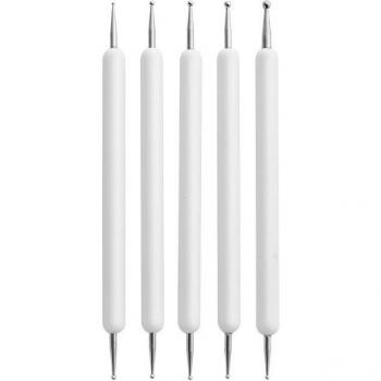5pcs Dual Tip Dotting Tools for Nail Art and Mandala Art