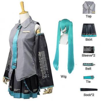 Peluca Halloween Miku Femenina
