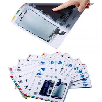 Alfombrilla de reparación magnética para pantalla LCD de iPhone 6S/6SP/7/7P/8/8P/X