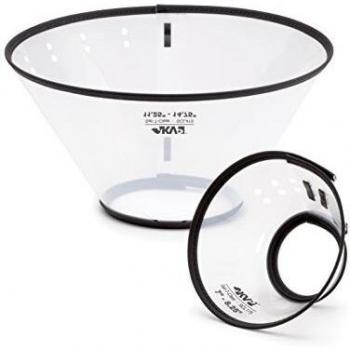 Collar Isabelino KVP Saf-T-Clear para Perros (17-20 cm)