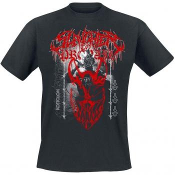 Red Mask Kostolom 5XL: Camiseta Negra de Slaughter To Prevail