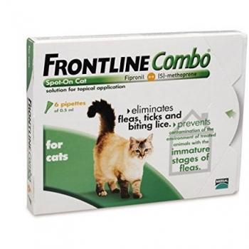 Spot on antiparasitario per gatti e visoni 3 pipette