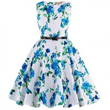 Fiesta Floraleño: Vestido Sin Mangas para Niñas