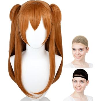 Vance Type Brown Asuka Cosplay Wig