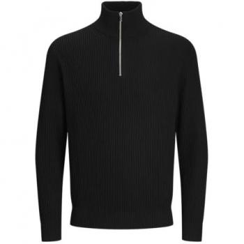 Premium Strickpullover mit Troyer-Kragen von Jack & Jones