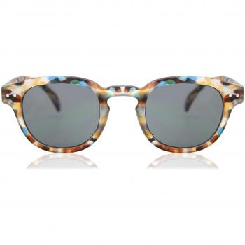 Izipizi #C Forma Cuadrada Azul Carey Tortoiseshell