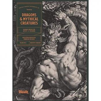 Dragons and Mythical Creatures : An Image Archive for Artists and Designers, by Kale James