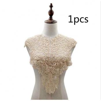 DIY Lace Embroidery Collar