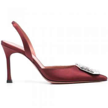 Slingback Camelia AMINA MUADDI Bordeaux 90mm