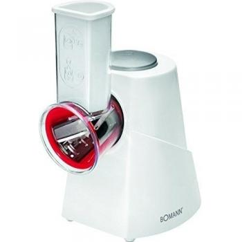 Cortadora y ralladora Bomann ME 467 CB, 5 funciones, blanca