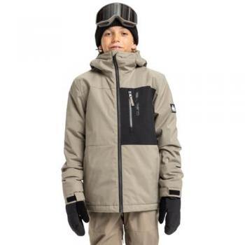 Quiksilver Boys’ Side Hit Solid Jacket – 6‑7 Age Group