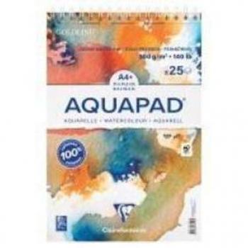 Aquapad Aquarel Papier A4 avec Velcro et Anneau