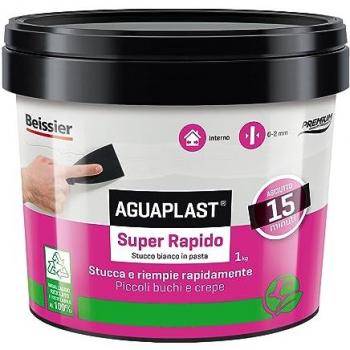 Stucco per muro Aguaplast Super Rapido 1kg