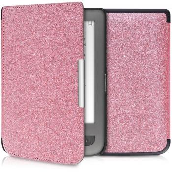 PocketBook Flip‑Folio (Light Pink) – Works on Touch Lux 3, Basic Lux & Basic Touch 2