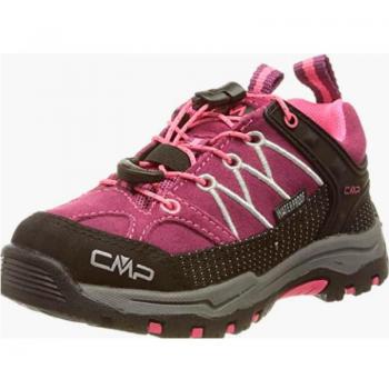 Calzado Kids Rigel Low Trekking Resistente al Agua Rojo