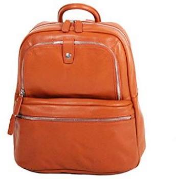 Sac à dos en cuir Gérard Hénon 16266 Orange