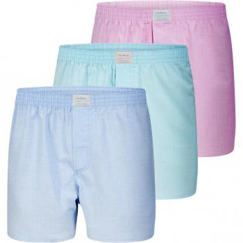 Lakeford & Sons Boxershorts 3-Pack (Blue/Mint/Rose)