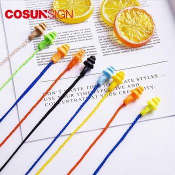 Bouchons d'oreilles anti-bruit en silicone type arbre de Noël