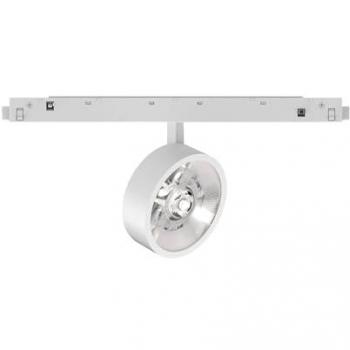 Sistema Ego Track Lineare Flat Single 09W 3000K Accensione/Spontanea Bianco