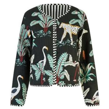 Urban Safari Reversible Quilted Blazer
