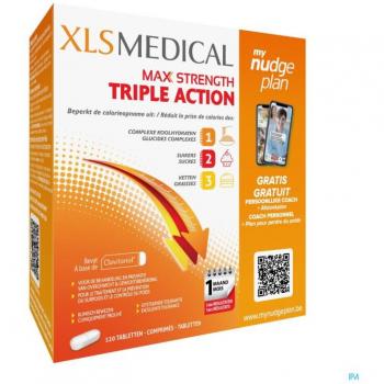 Maximum strength 120 XLS Medical tablets