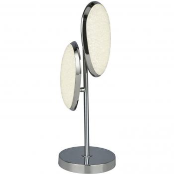 Nassau Chrome 2Lt LED Table Lamp
