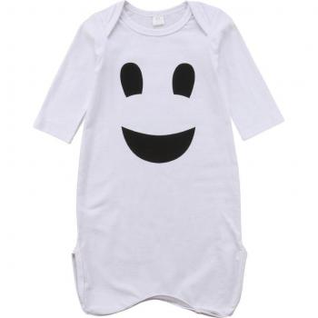 Romper de Algodón para Bebés con Motivo de Halloween