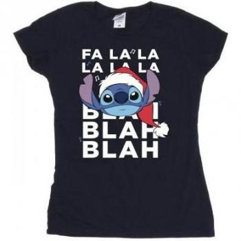 Frohe Lilo & Stitch Weihnacht – Damen‑Kuscheltshirt XXL aus Baumwolle