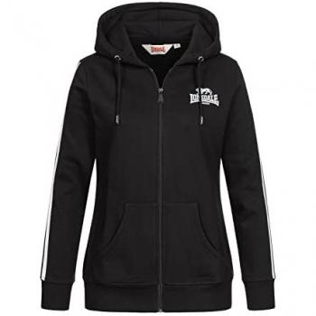 Lonsdale Windygates Full Zip Hoodie Black / White M female