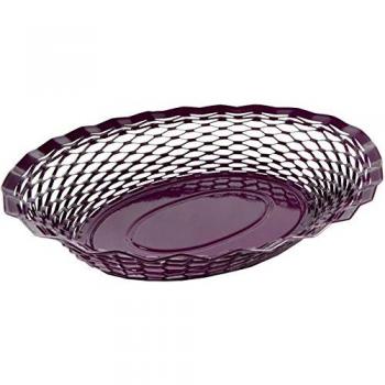 Corbeille Pain Vintage Prune 30x24 cm