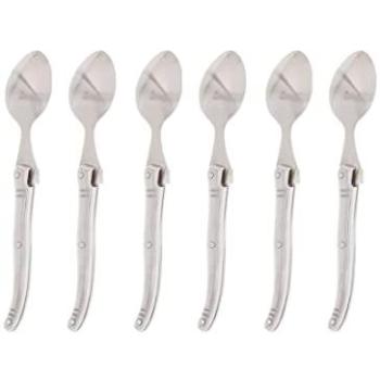 Ensemble de 6 cuillères à café Tibloc en acier inox