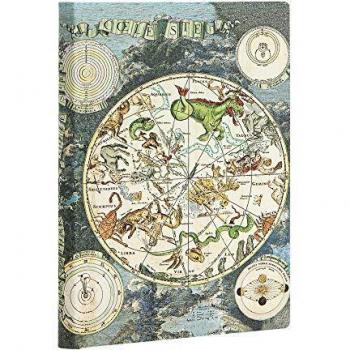 Paperblanks Carnets Flexis à Couverture Souple Planisphère Céleste | Non ligné | Mini
