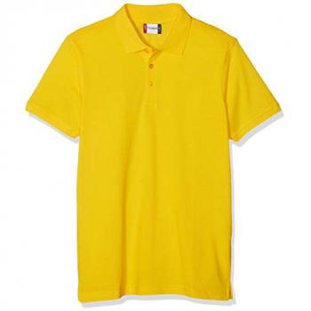 Clique Polo Uomini Giallo Limone XL