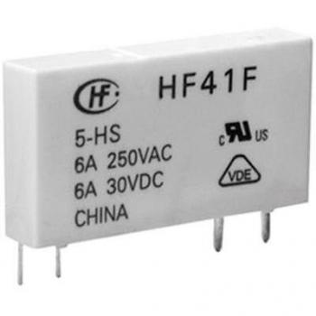 Relè di commutazione HF41F Hongfa 24 V/DC 6 A