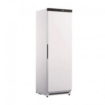 Furnotel Armoire Réfrigérée Positive 350 L – Finition Laquée Blanche, Roulettes Intégrées