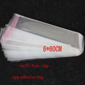 200pcs Self-Adhesive Bags 6x60cm for Umbrella Packaging