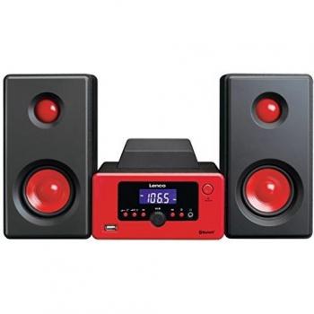 Home audio mini system Red