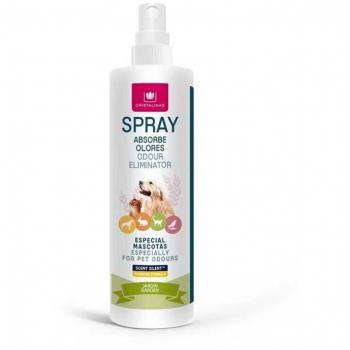Cristalinas Spray Absorbe Olores para Mascotas 100ml Jardín