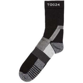 TOG24 Unisex Merino Trekking Sokken 9 UK-11 UK Grijs